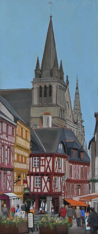 vannes2.JPG - Pastel format /size 70 x 30