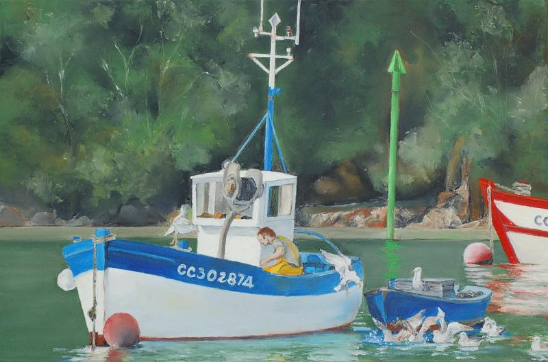 belon.jpg - Painting oil on canvas -Huile sur toile format /size 40x60