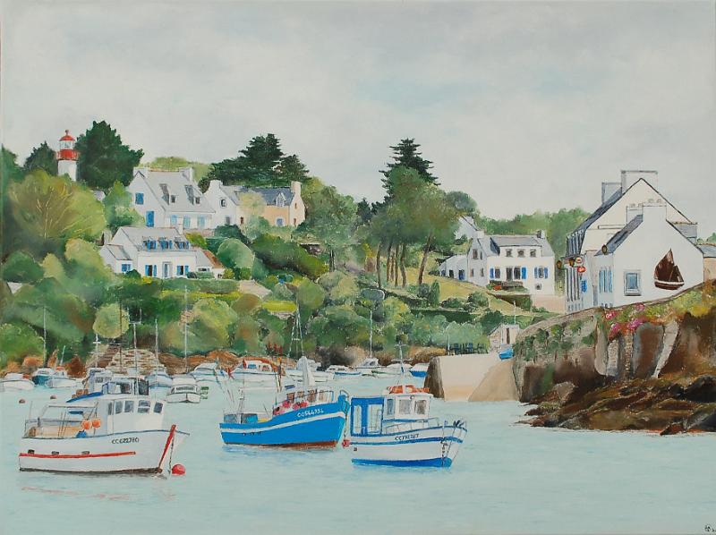 doelan-general.jpg - Painting oil on canvas -Huile sur toile format /size  60x80