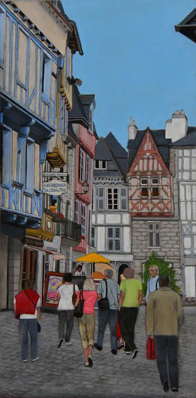 quimper4.jpg - Pastel format /size 70 x 35