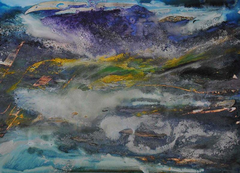 tsunami.JPG - Technique mixte