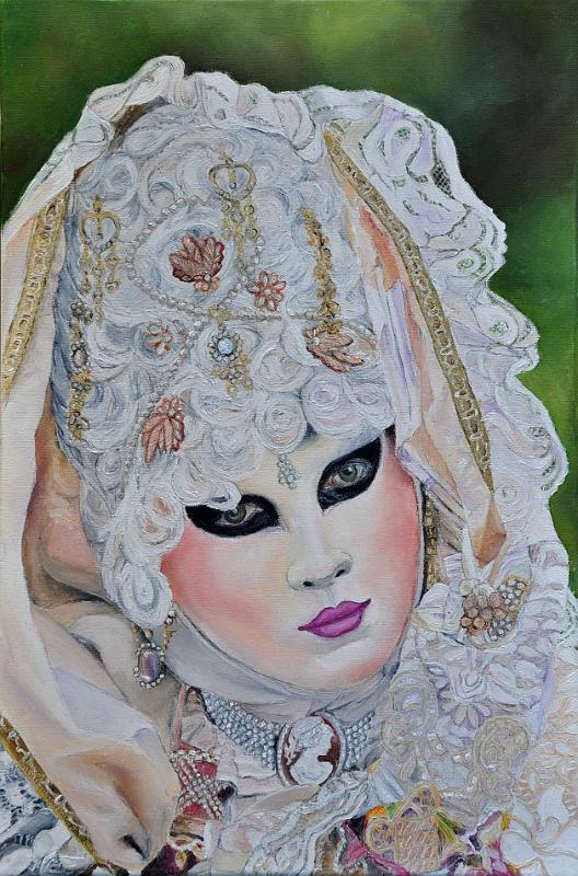 Florine-Breteuil-2010.JPG - Painting oil on canvas -Huile sur toile format /size  40x60