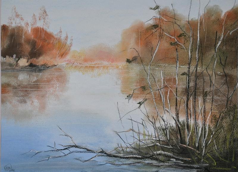 etang.jpg - Pastel  format 30x40