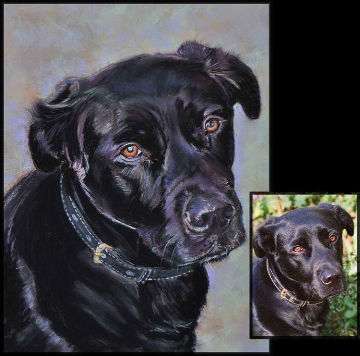 luna-pastel.jpg - Pastel   format /size 40 x 50